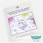 Mini libro Diseños punto de cruz Bebé - DMC