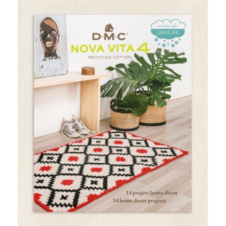 Libro DMC - Nova Vita 4 - 14 proyectos de decoración para el hogar