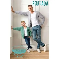 Revista de punto Papi y yo Natura - DMC