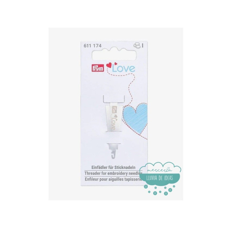 Enhebrador para agujas de bordar - Prym