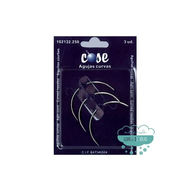 Agujas curvadas para tapizar - Cose