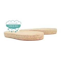 Suela de alpargatas dobles