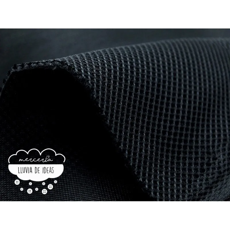 Tejido Mesh 3D Negro - AGOTADO TEMPORALMENTE 