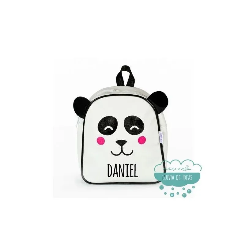 Mochila Panda infantil personalizada