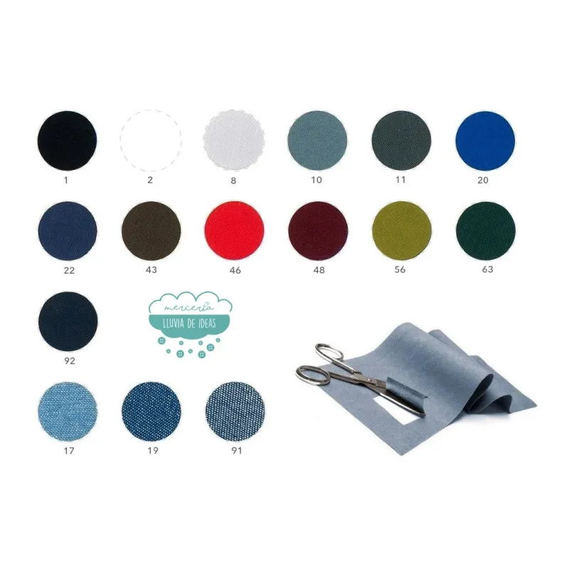 Tela reparadora termoadhesiva 40x12 cm.