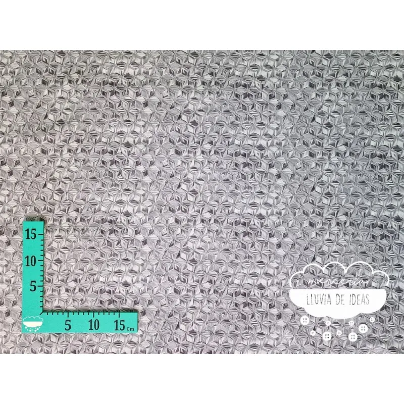 Softshell estampado Cubos 3D gris