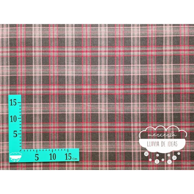 Viyela cuadros escoceses Juno