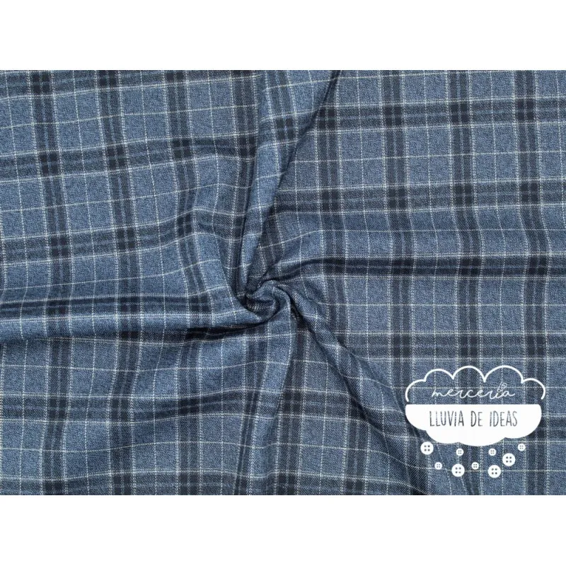 Viyela cuadros escoceses Júpiter