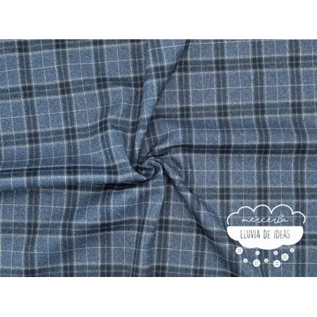 Viyela cuadros escoceses Júpiter