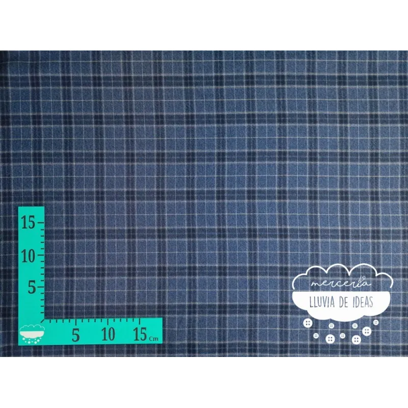 Viyela cuadros escoceses Júpiter