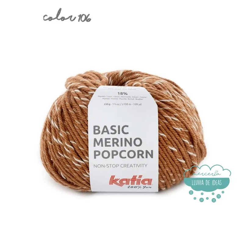 Lana Basic Merino Popcorn - Katia