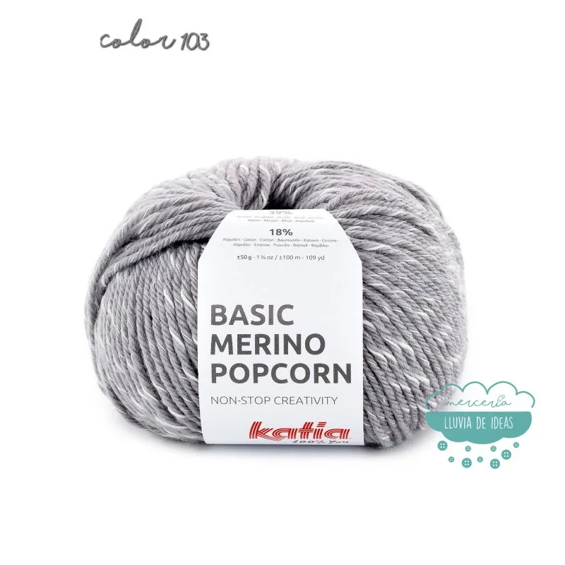 Lana Basic Merino Popcorn - Katia