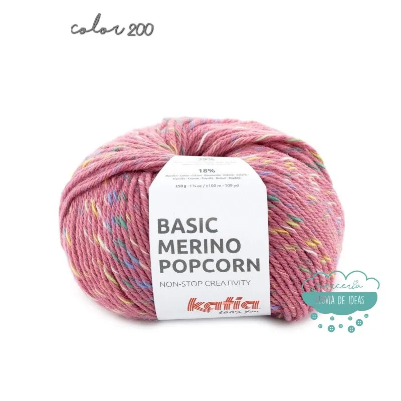 Lana Basic Merino Popcorn - Katia