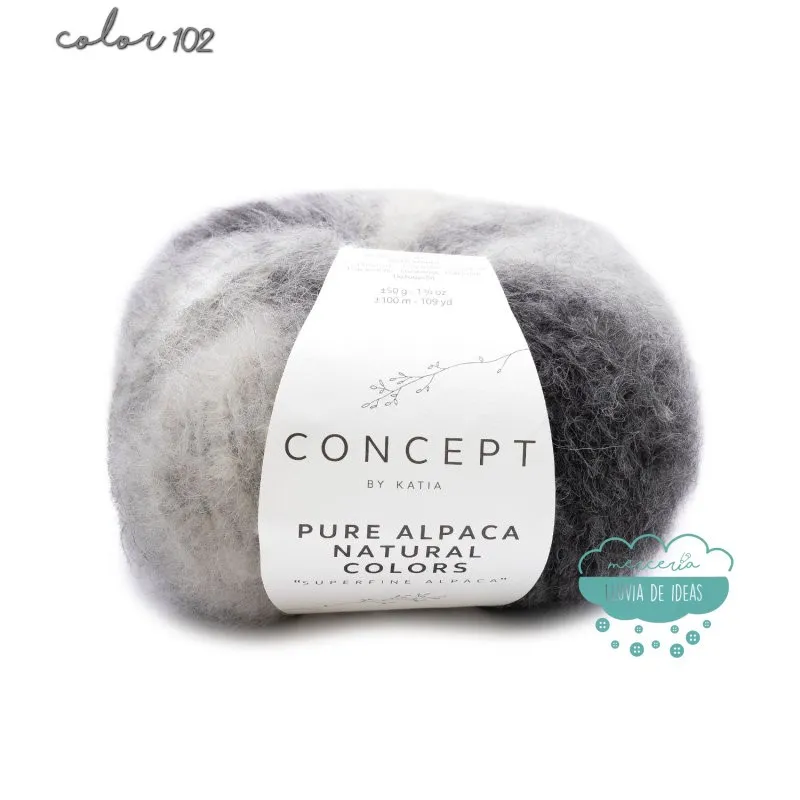 Lana Pure Alpaca Natural Colors