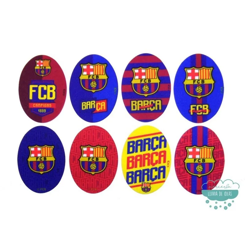 Coderas / Rodilleras termoadhesivas estampadas - Serie Barça
