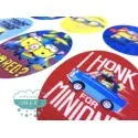Coderas / Rodilleras termoadhesivas estampadas - Serie Minions