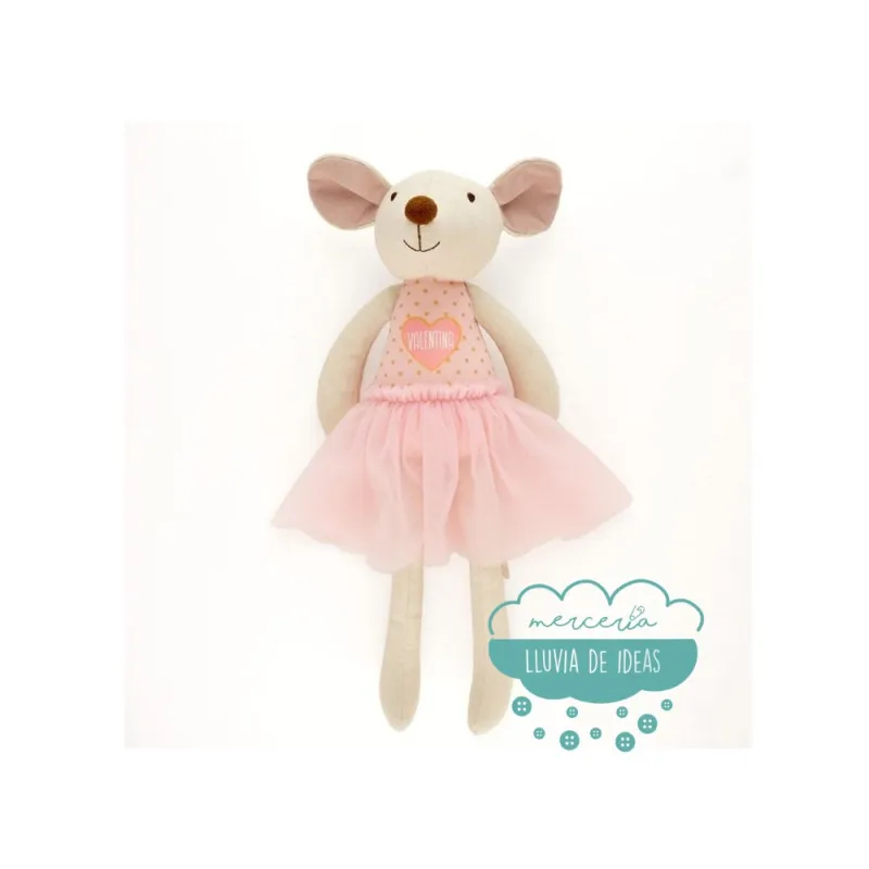 Ratoncito de trapo personalizado