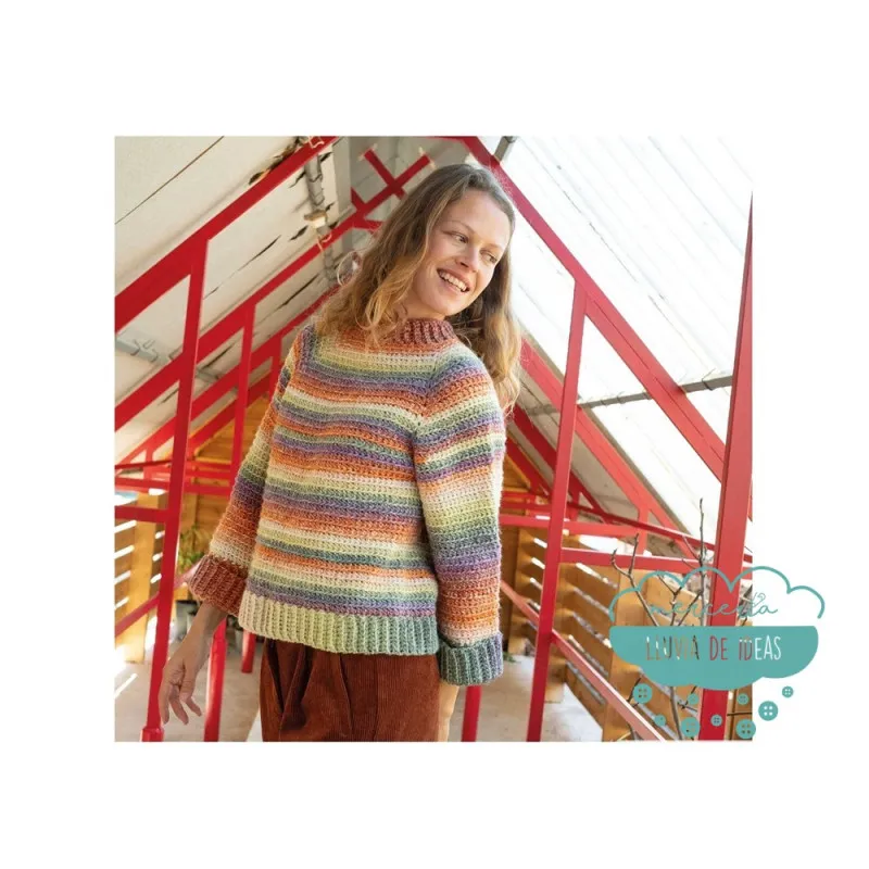 Revista de crochet 100% Katia