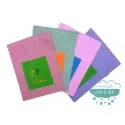 Bolsa infantil vichy cuadros pequeños - Modelo bolsillo bordado