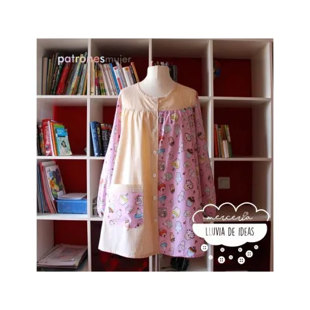 Patrón Bata de maestra