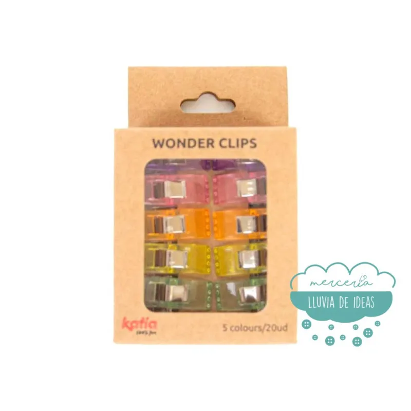 Pinzas para tela Katia