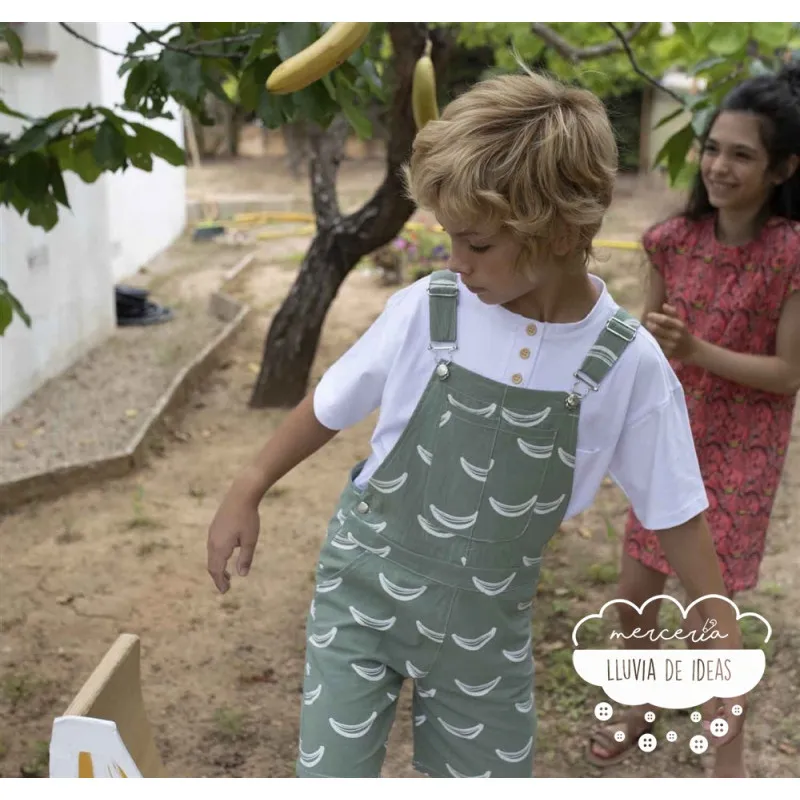 Algodón rústico Bananas