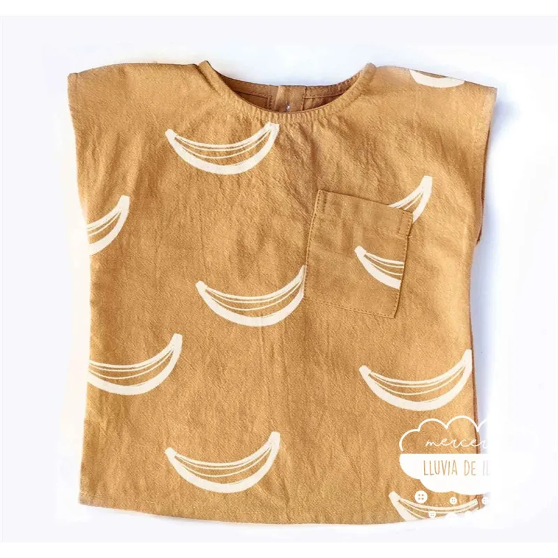 Algodón rústico Bananas