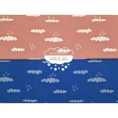 Algodón rústico Nubes