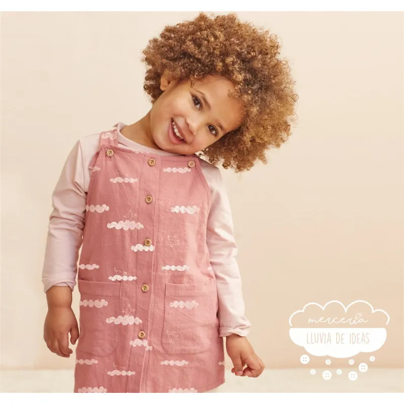 Algodón rústico Nubes