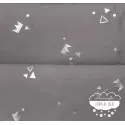 Acolchado Coronas plata