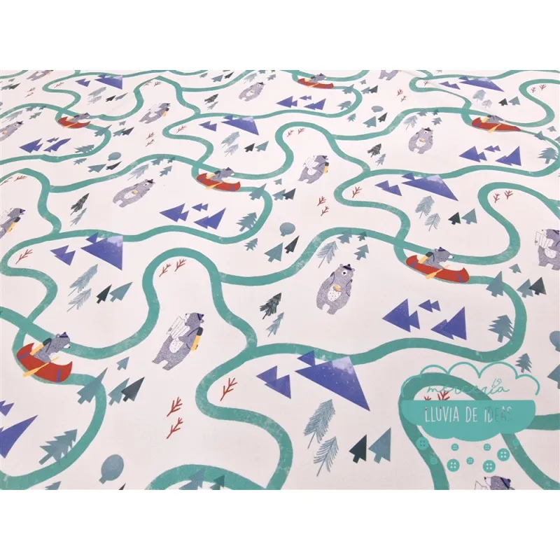 Softshell estampado Animales viajeros