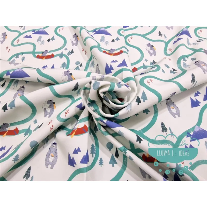 Softshell estampado Animales viajeros