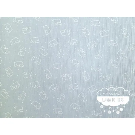 Muselina infantil Hipopótamos 🌧️Lluvia de Ideas🌧️