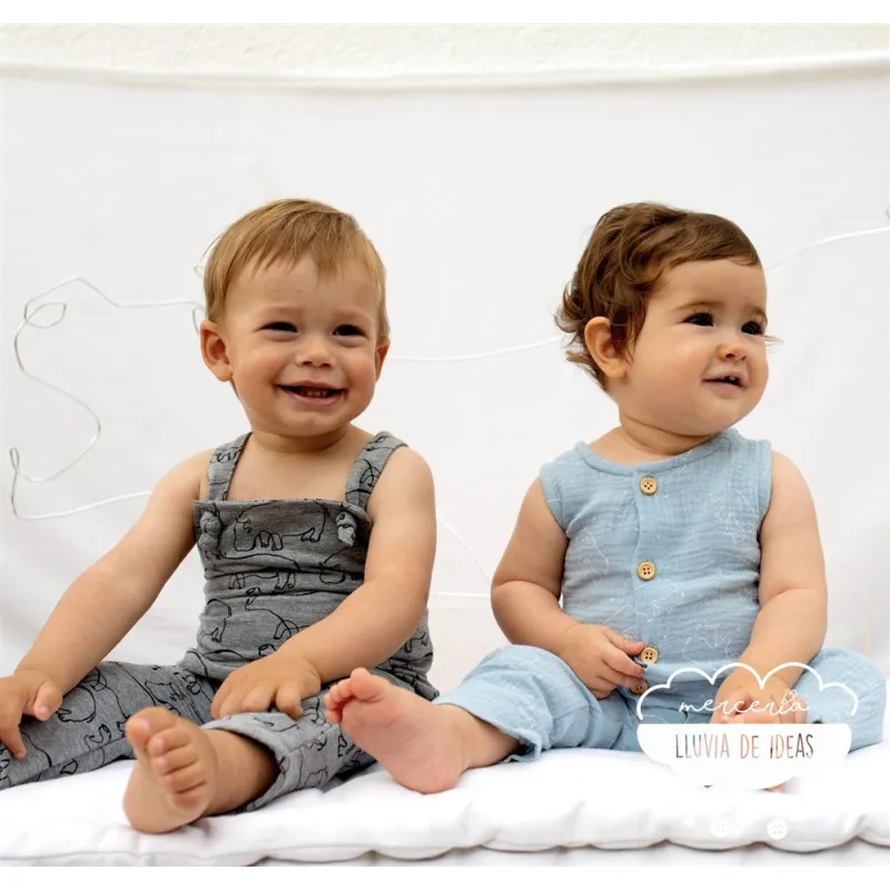 Muselina infantil Hipopótamos Katia