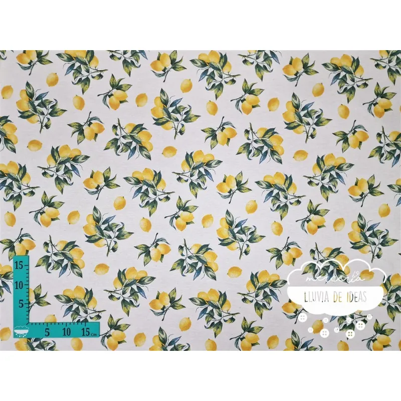 Mantelería antimanchas Limones