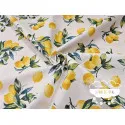 Mantelería antimanchas Limones