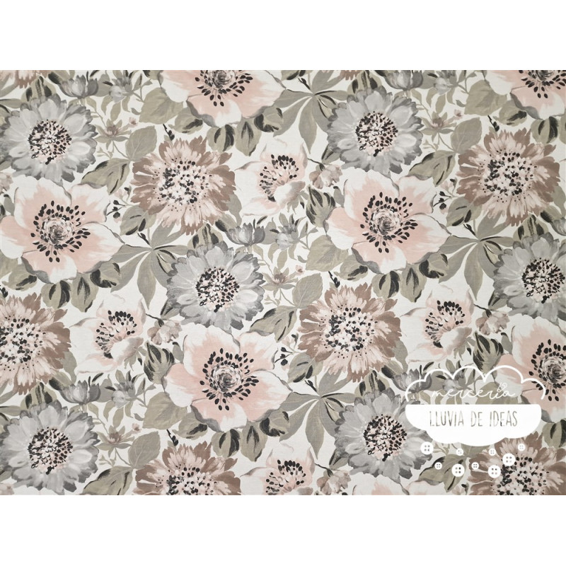 Mantelería antimanchas Flores Soft Mantelería antimanchas Flores Soft