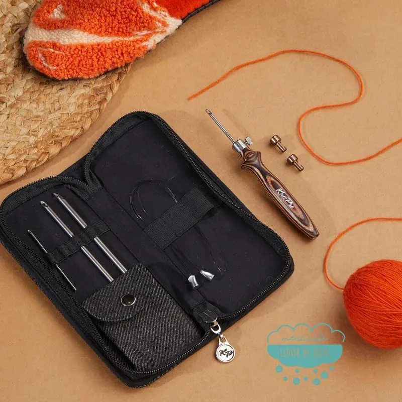 Set Punch Needle KnitPro Earthy