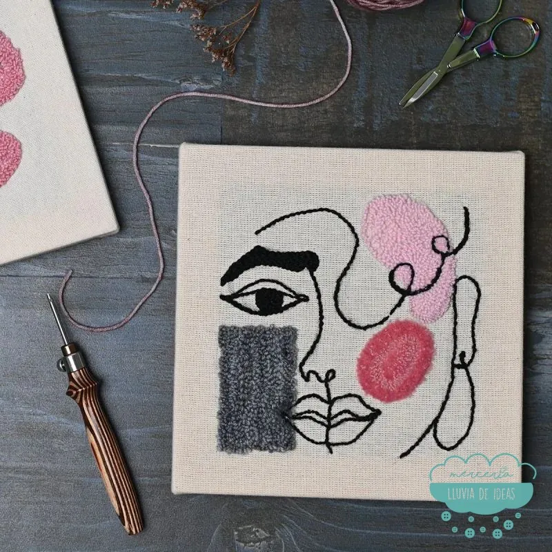 Set Punch Needle KnitPro Earthy