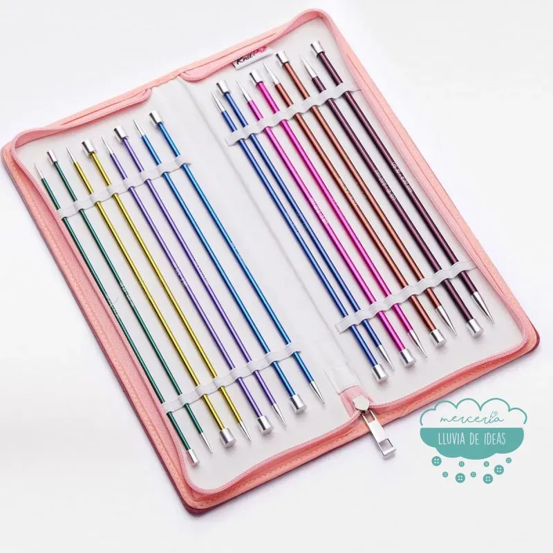 Set agujas para tricotar KnitPro Zing
