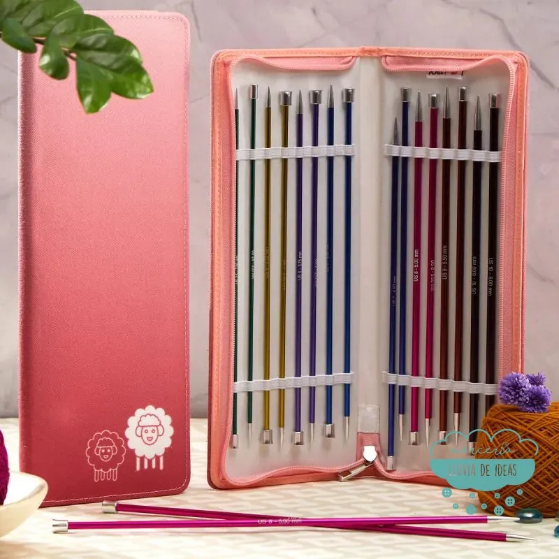 Set agujas para tricotar KnitPro Zing