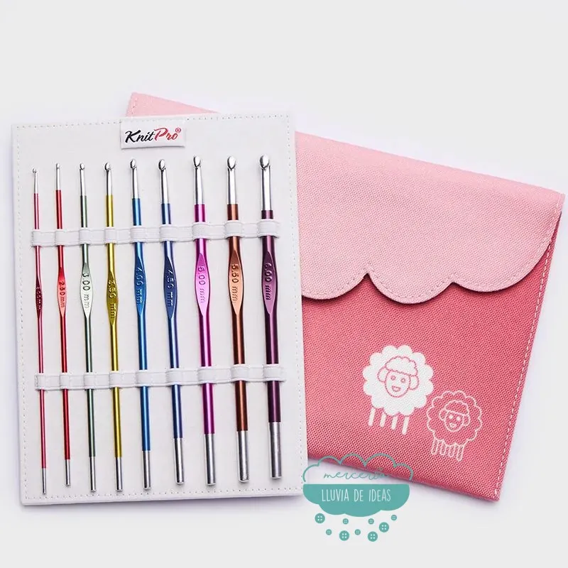 Set ganchillos KnitPro Zing