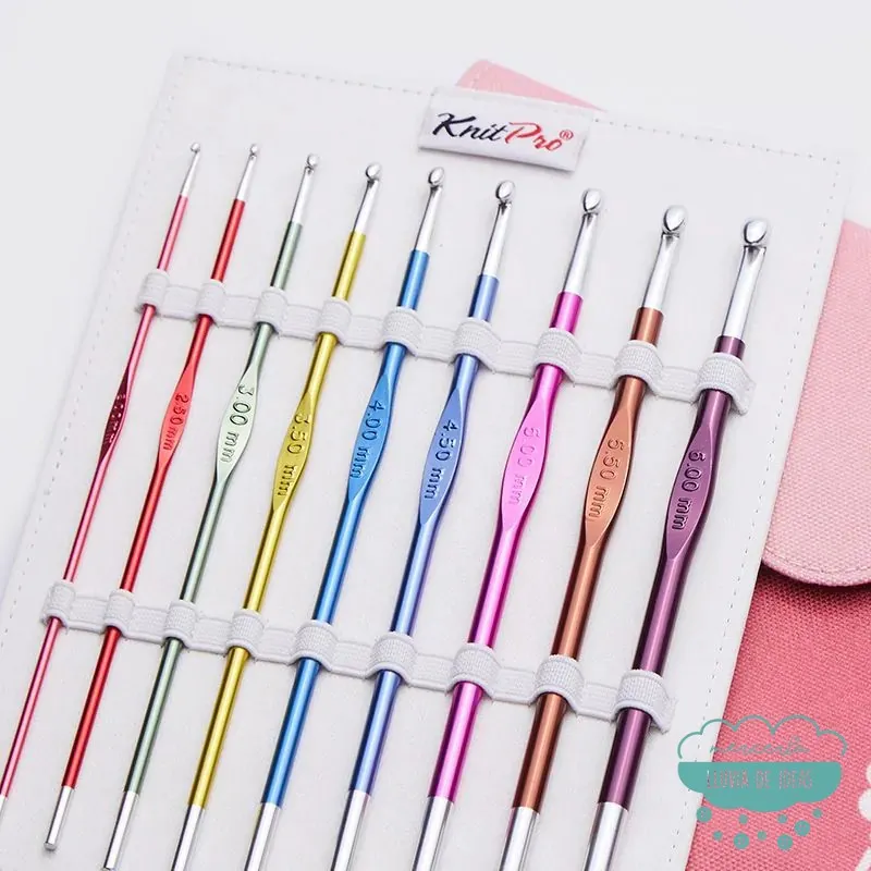Set ganchillos KnitPro Zing