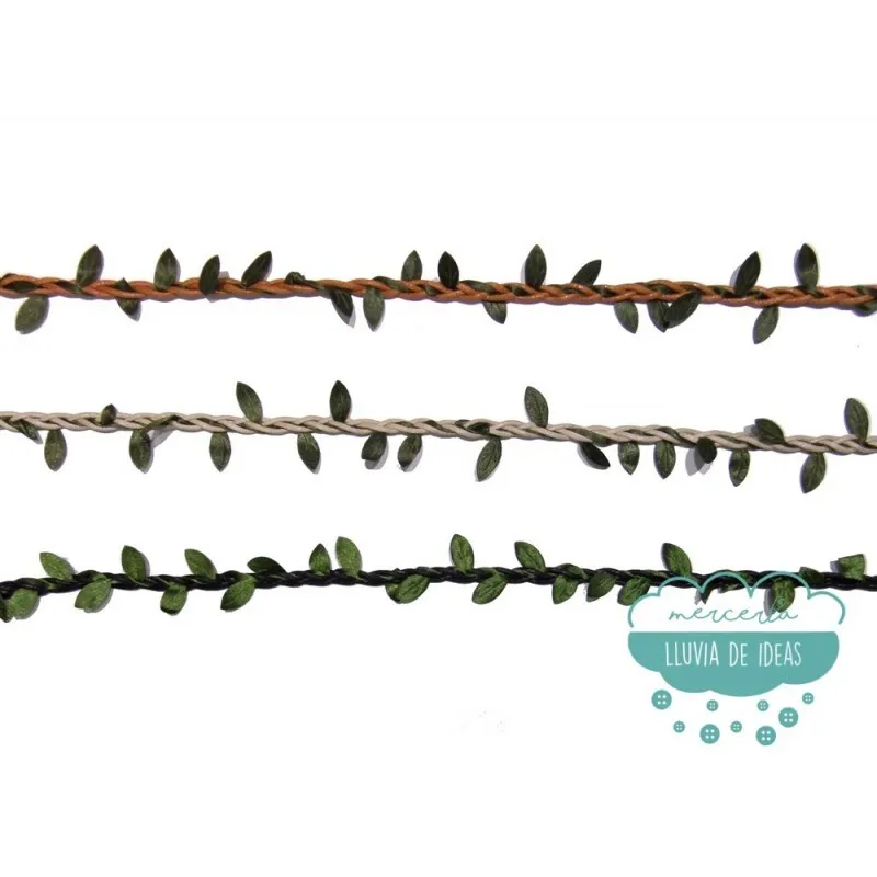 Pasamanería fantasía - Filippo hojas Mercería Lluvia de Ideas