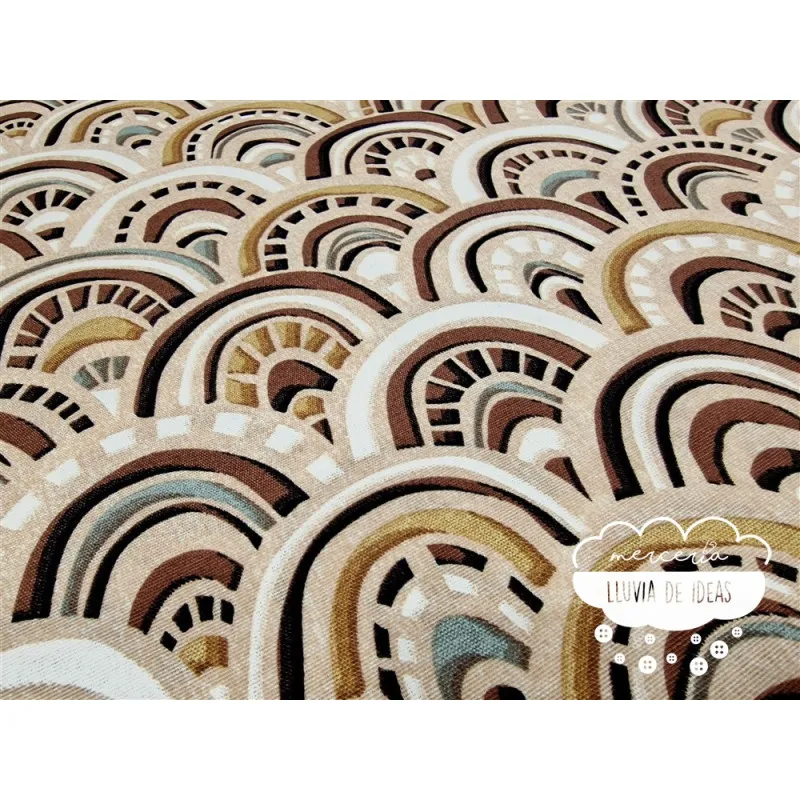 Loneta estampada Drako