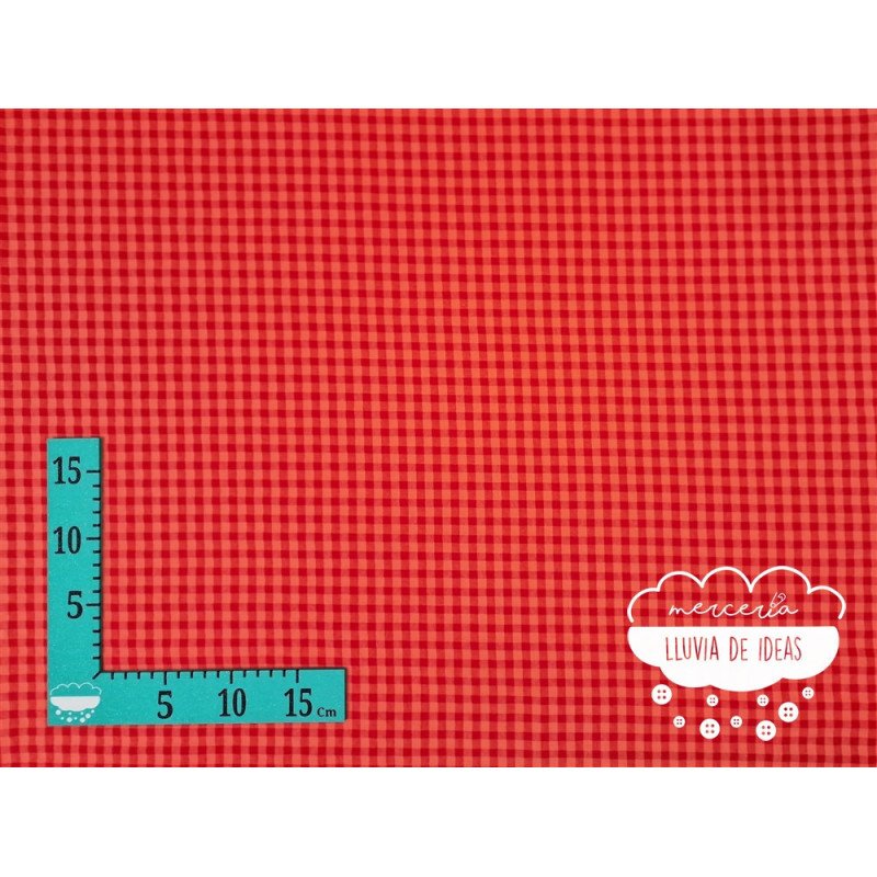 Seersucker vichy bicolor