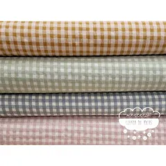 Seersucker vichy pastel