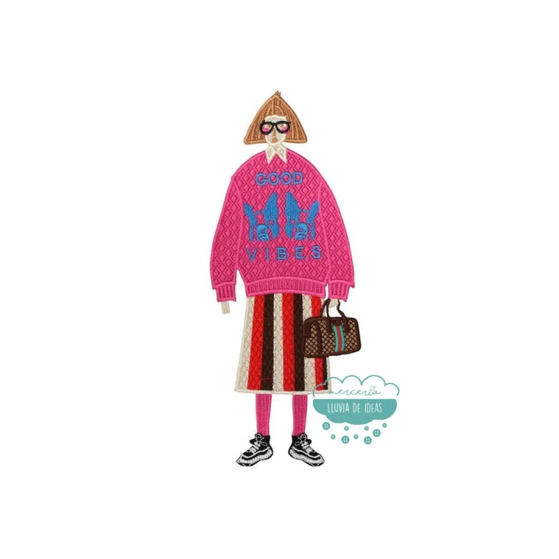 Parche Chicas bordado termoadhesivo