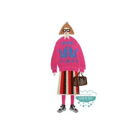 Parche Chicas bordado termoadhesivo