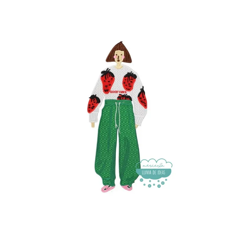 Parche Chicas bordado termoadhesivo